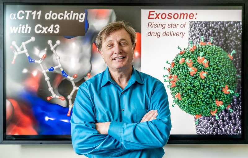 VTCDD member, Robert Gourdie discovered a drug that could minimize heart muscle damage after a heart attack